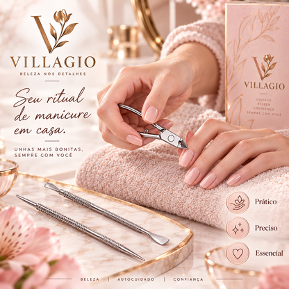 Kit Manicure Premium 3 em 1